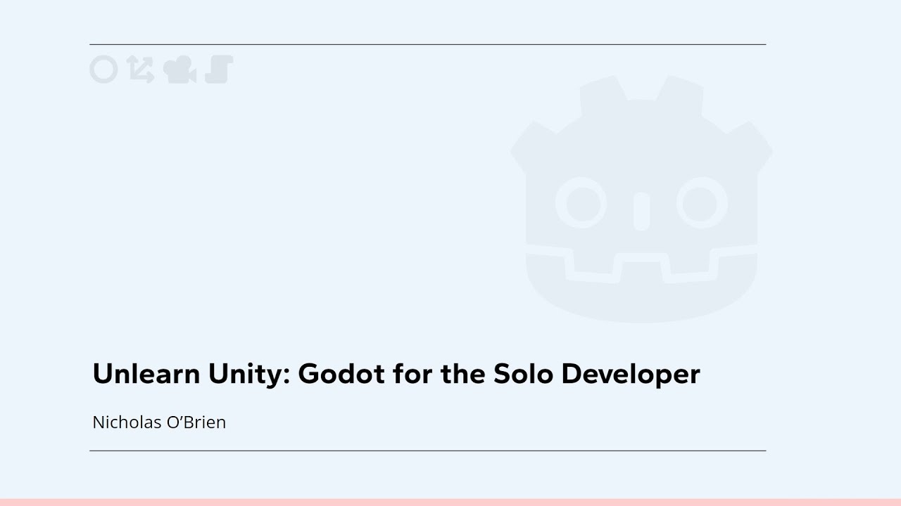 Unlearn Unity: Godot for the Solo Developer