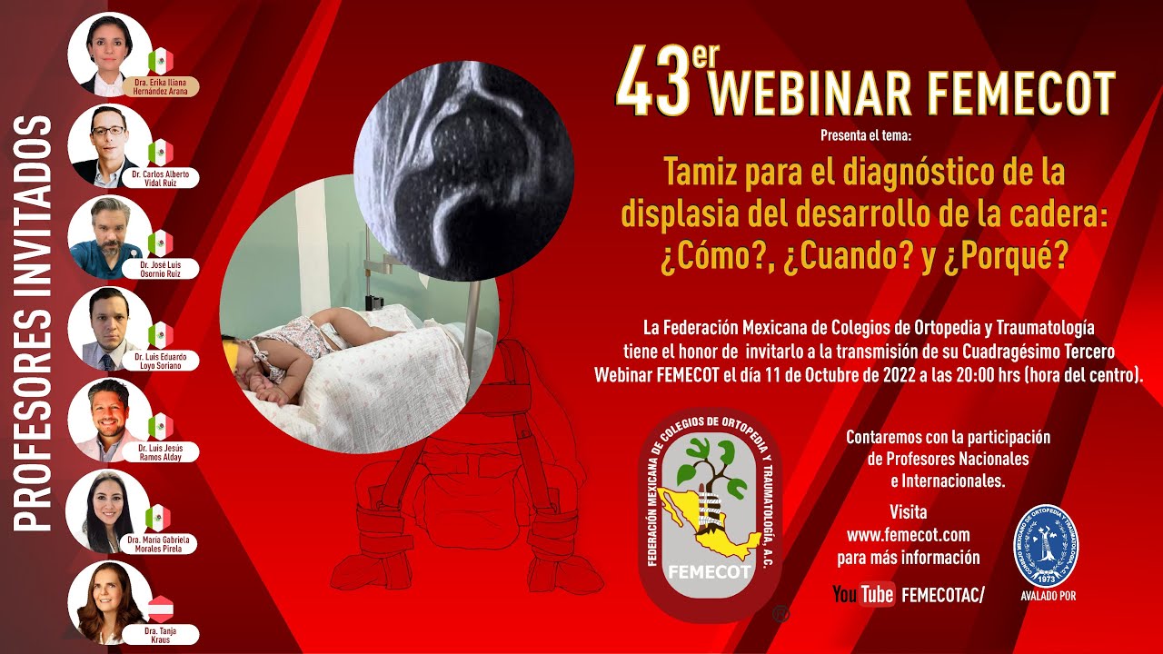 Tamiz para el diagnóstico de la displasia del desarrollo de la cadera:  ¿Cómo?, ¿Cuando? y ¿Porqué?
