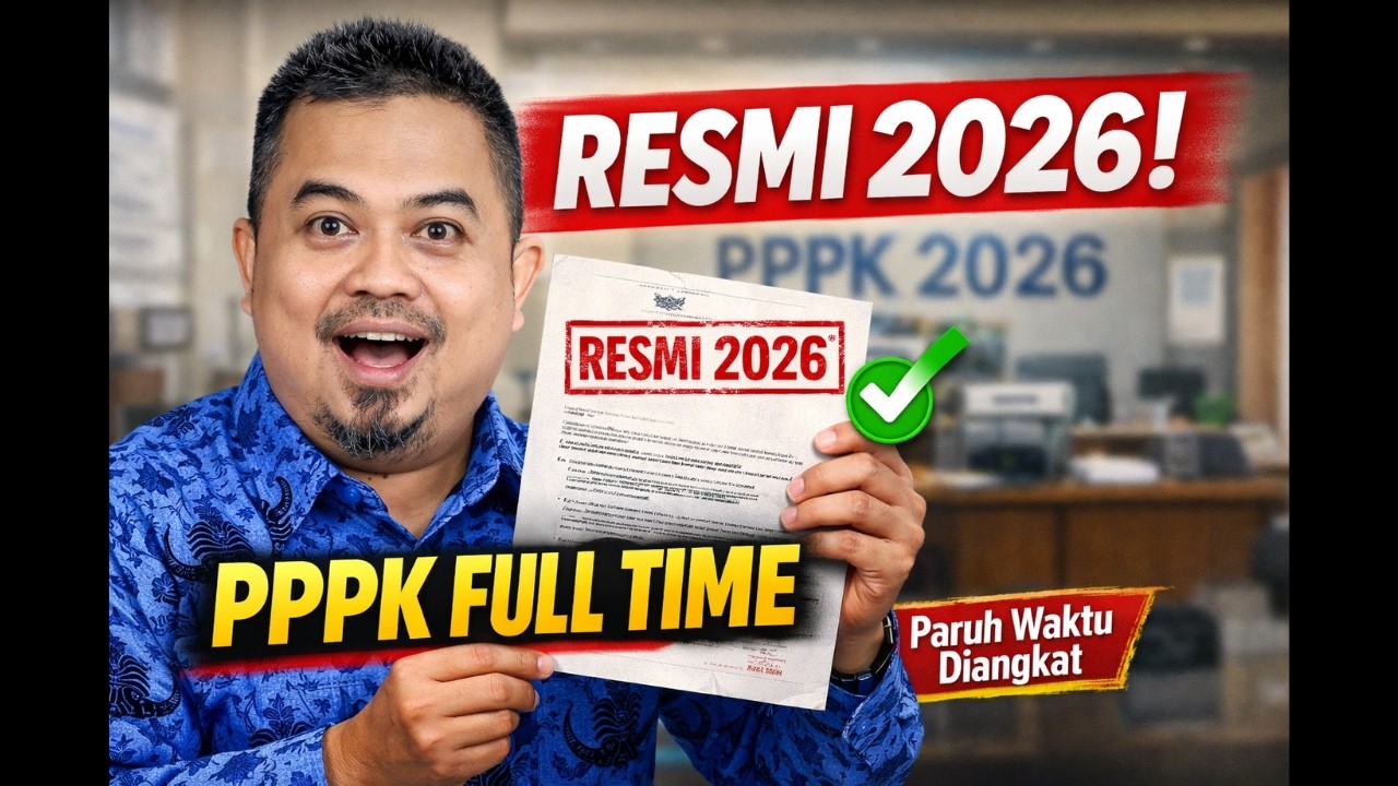 RESMI 2026! PPPK Paruh Waktu DIANGKAT Jadi Penuh Waktu | Ini Tahapan Lengkapnya