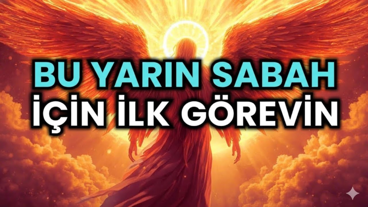 SEÇİLMİŞ KİŞİ, TANRI DEDİ Kİ: YARIN SABAH İLK İŞ OLARAK BUNU YAPIN — ACİL GÖREV