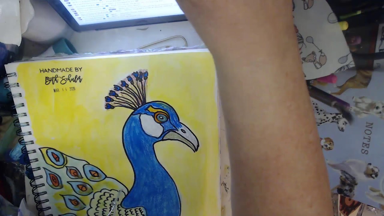 Painting and give aways 7 years anniversary and a new book