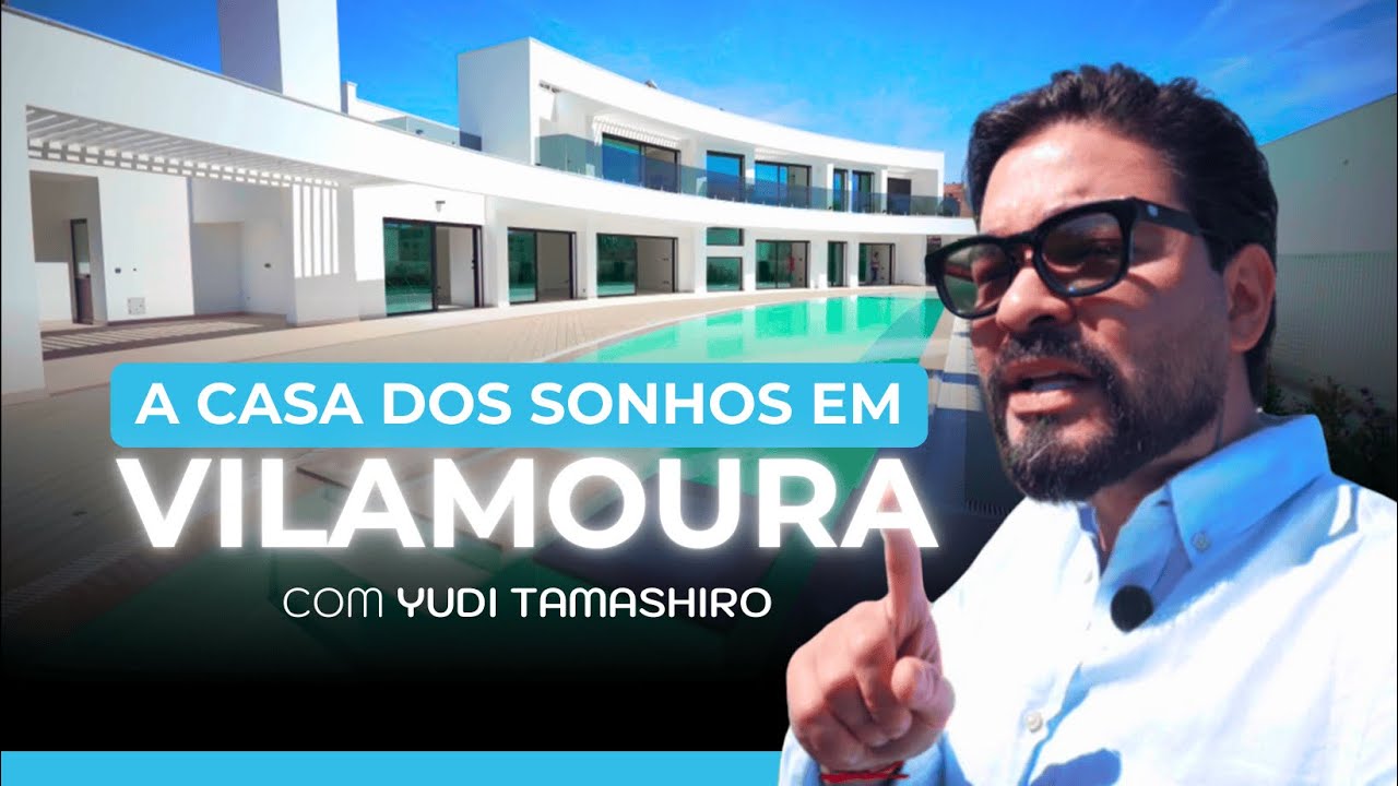 Descubra essa CASA INCRÍVEL em VILAMOURA, o paraíso de Portugal
