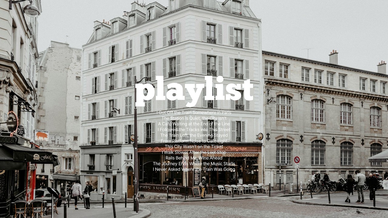 playlist 🎧 눈오는 날의 파리 카페 재즈 ☕ 유럽 감성 | Cozy Tune · Europe Jazz