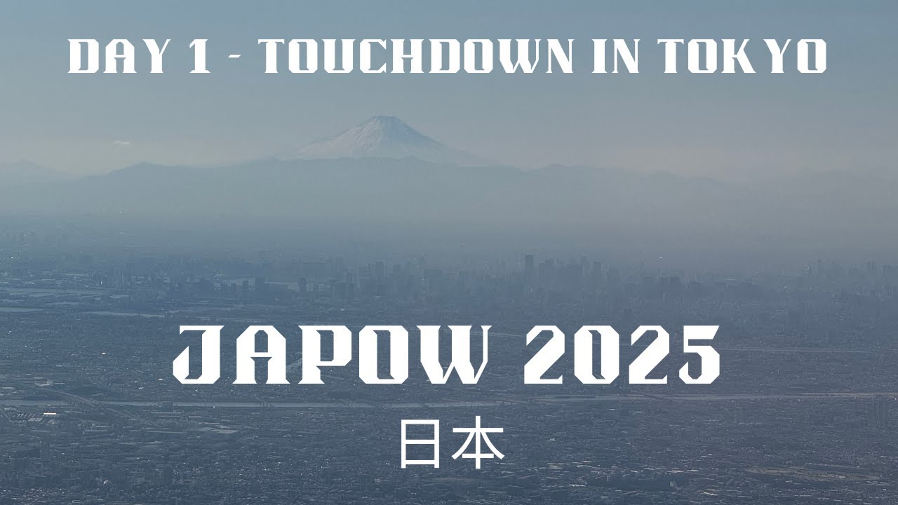 Japow Day 1 - Touchdown In Tokyo