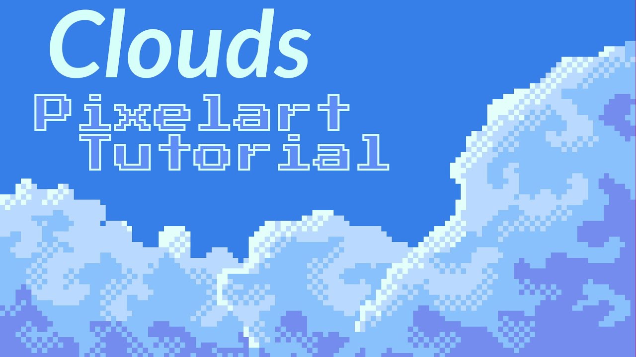Pixelart Clouds - Step-by-Step Tutorial