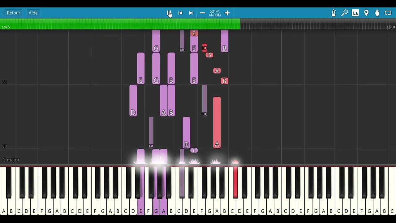 Boum (Charles Trenet) - Tuto Piano