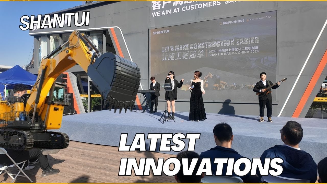 Discover SHANTUI's Latest Innovations | Electric Dump Trucks, Excavators & More!