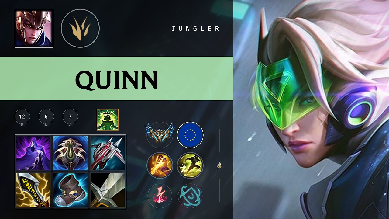 Quinn Jungle vs Naafiri - EUW Challenger Patch 26.10
