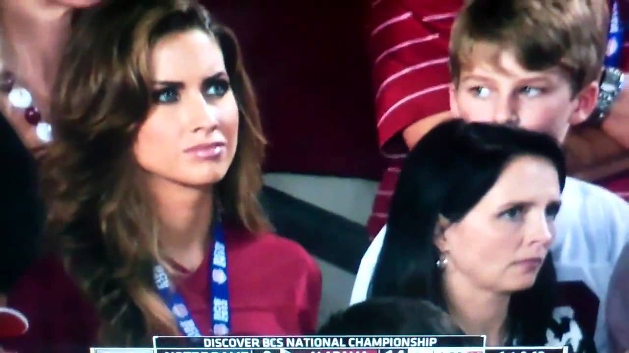 Brent Musburger Goes Crazy over AJ McCarron's Girlfriend Katherine Webb