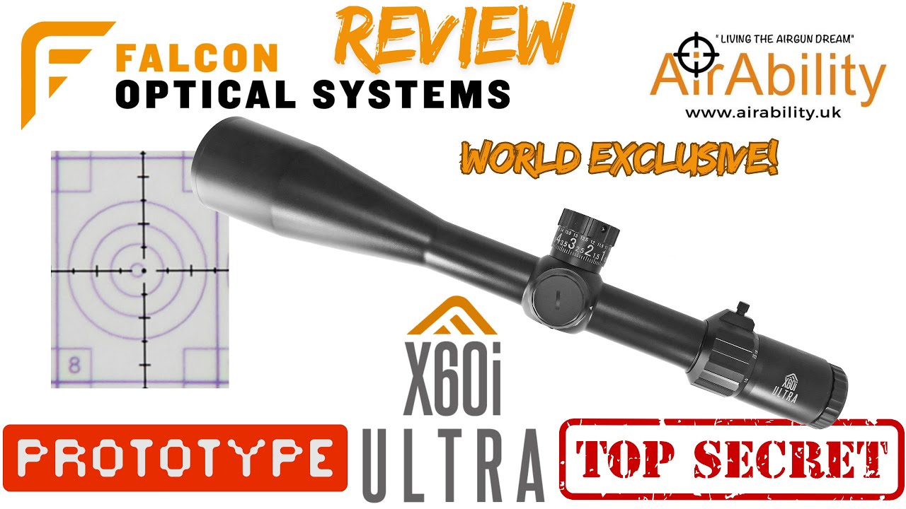 111. Falcon X60i ULTRA Rifle Scope - 60 Magnification - First Look - EXCLUSIVE - Game Changer!