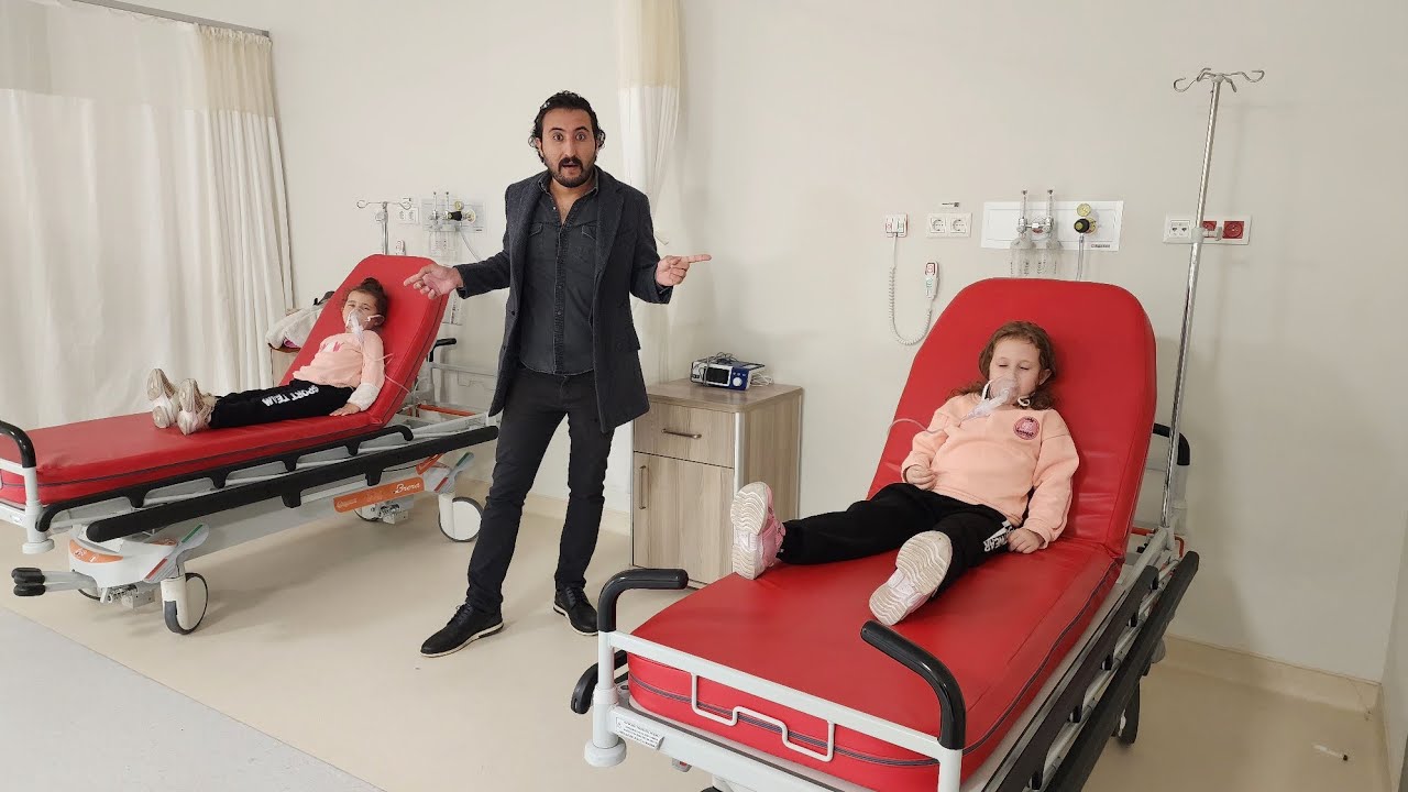 SALGIN VAR BAHAR VE BANU ALYAYI HASTANEYE YATIRDIK !!!  ماما جابت بيبي - جنى مقداد | طيور الجنة