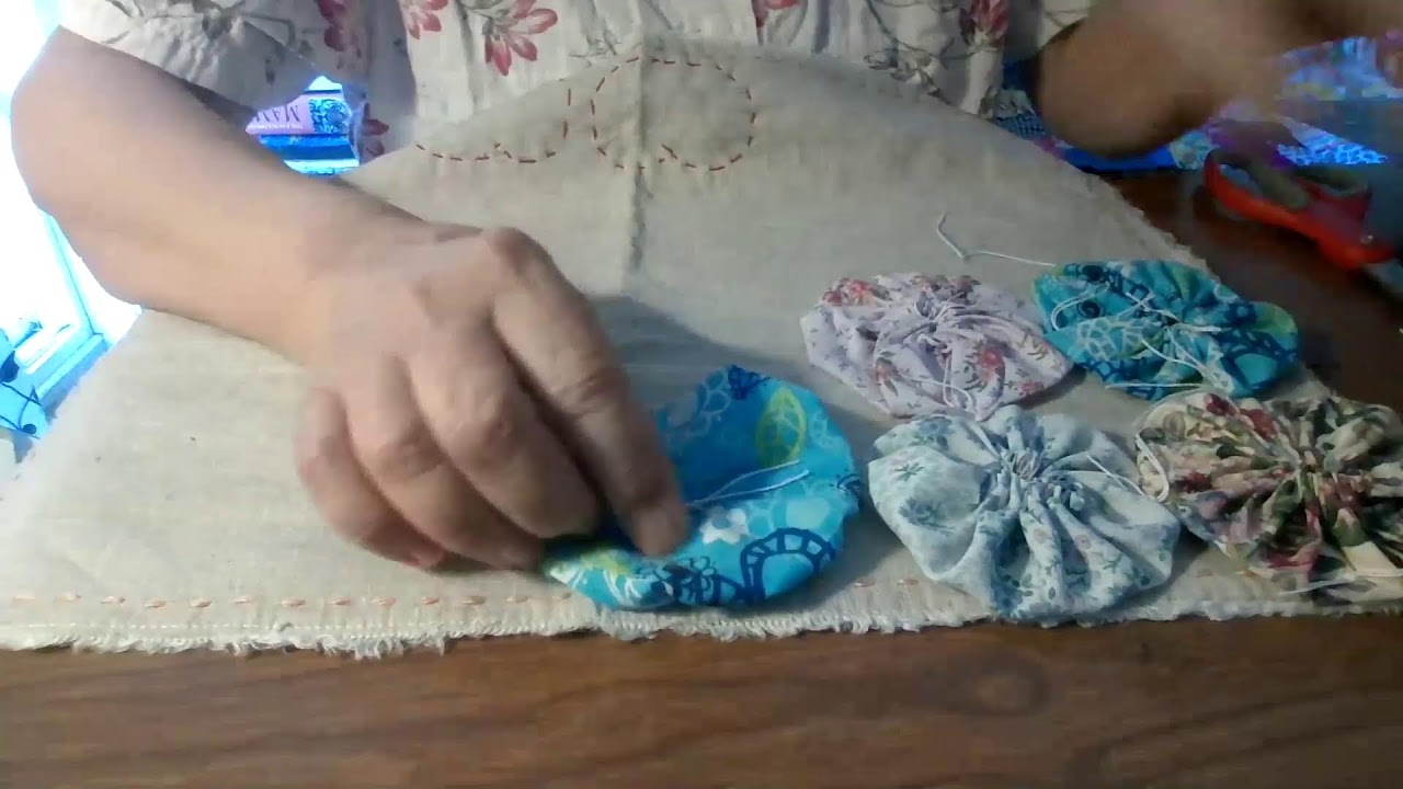 We Connect YoYo's For Our YoYo Quilt, Ideas & Thrift Shop Finds!