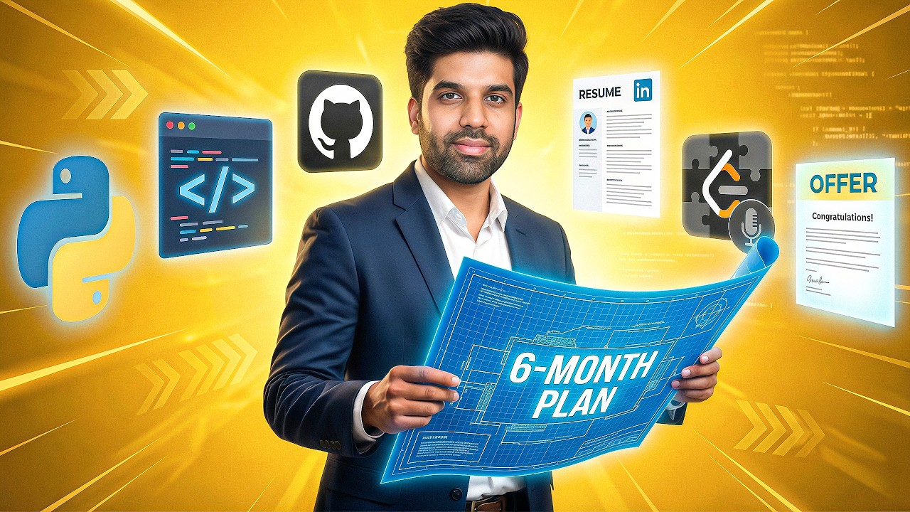 If I Had to Start From Zero in 2026&hellip; Here&rsquo;s how I&rsquo;d get a job in 6 months
