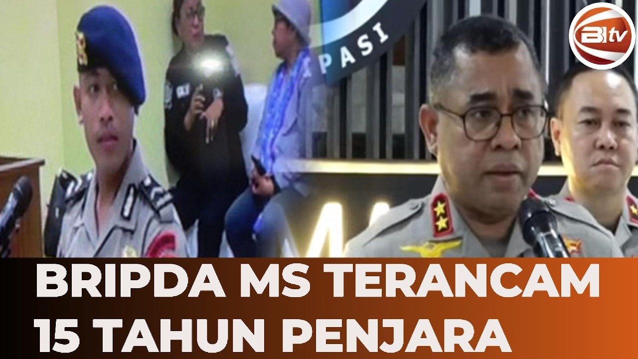 [FULL] Ancam*n 15 Tahun Penjar4 untuk Bripda MS Pelaku Pengani*ya Pelajar di Tual