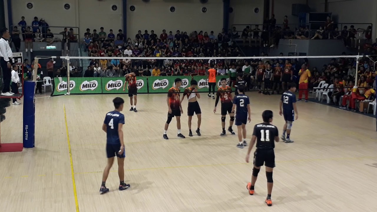 MSSM U18 BOYS 2019  FINAL   Selangor vs Kuala Lumpur SET 1