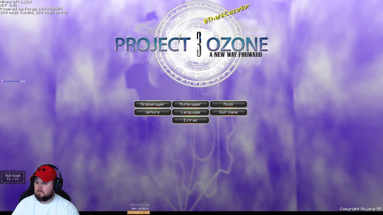 Day #5 [Part 1] Modded Minecraft Project Ozone 3: Kappa Mode Live Play with Jadeon77