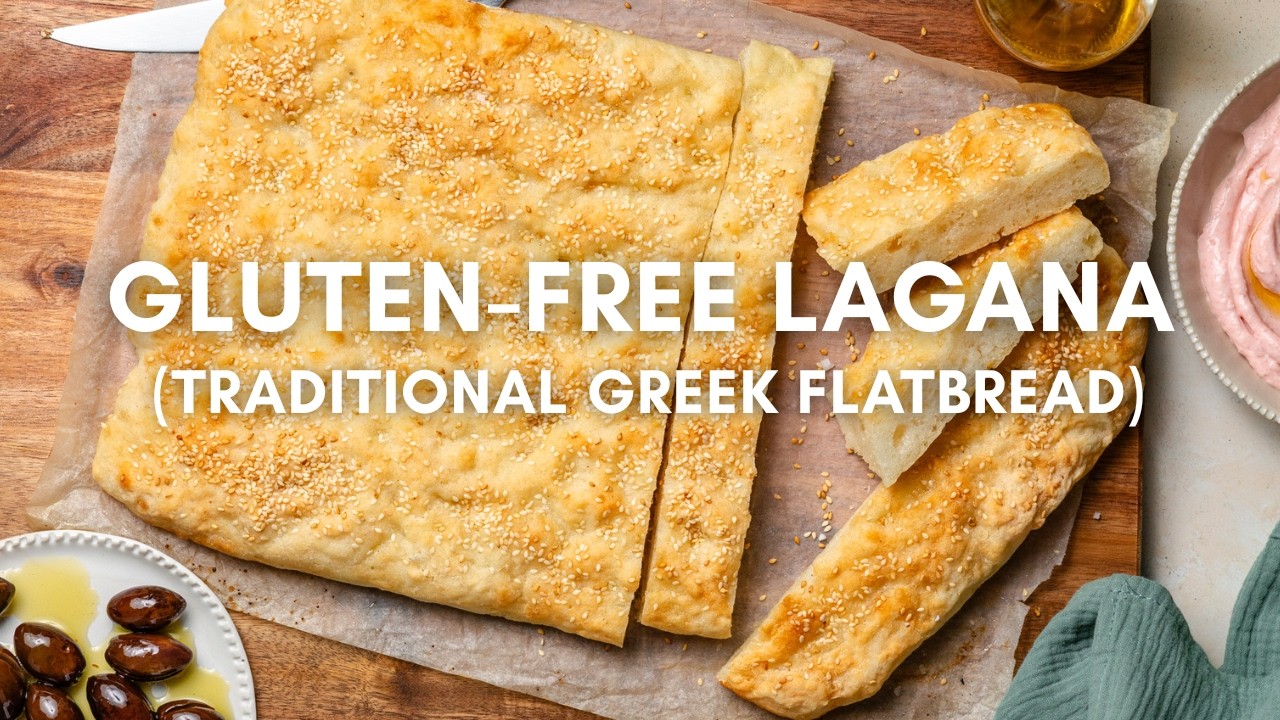 Gluten-Free Lagana Traditional Greek Flatbread