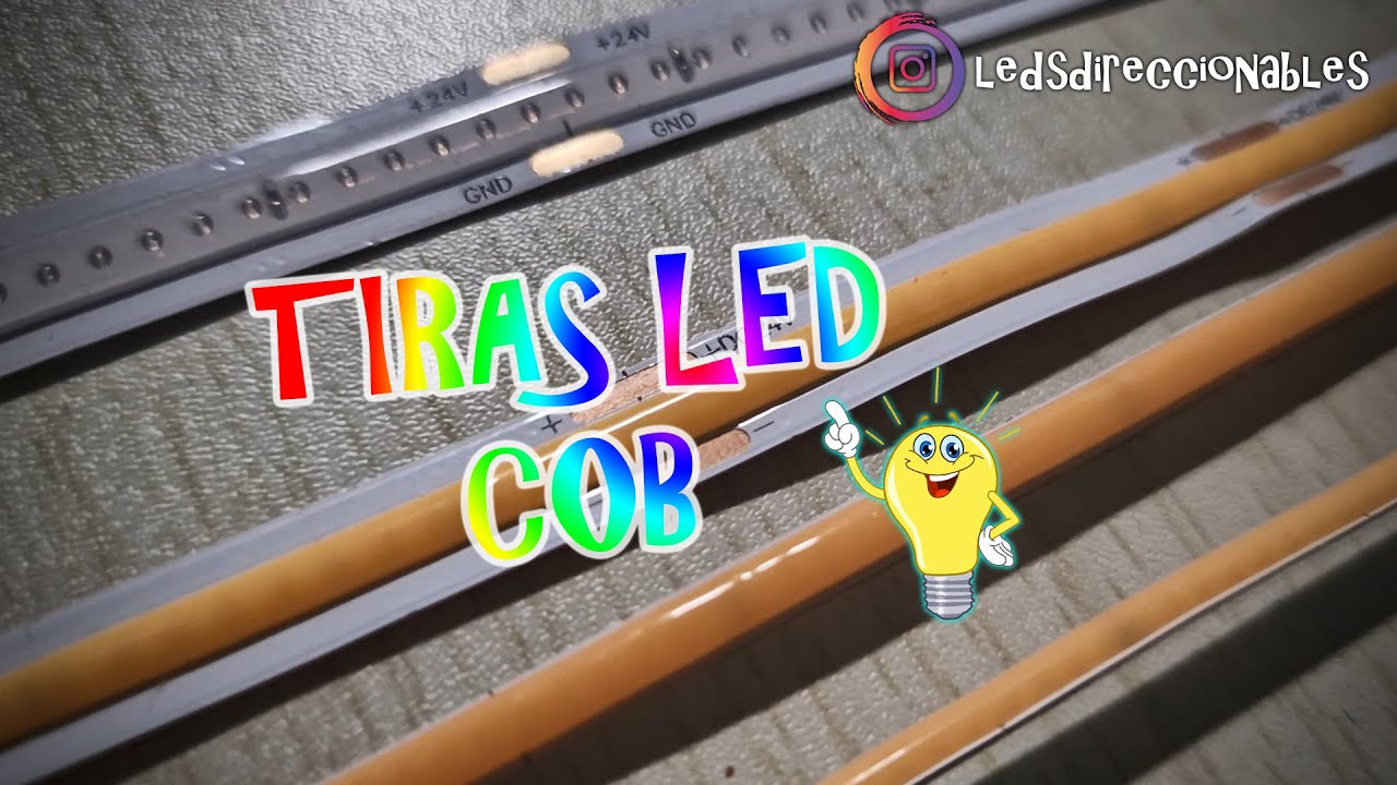 💡 Tiras led COB /FCOB👈 ¿Qué son? 🤔