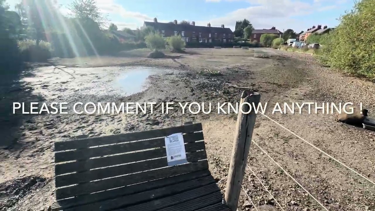 Gresford Pond Near Wrexham North Wales during heatwave August 2026