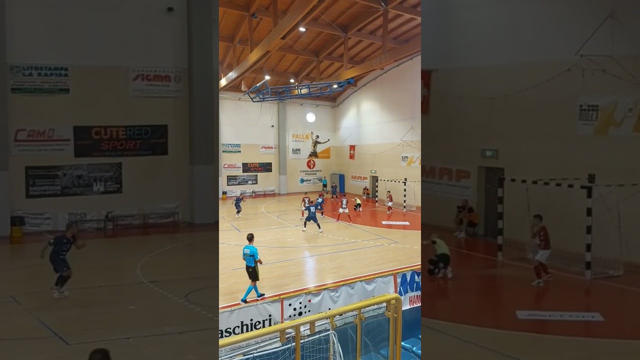 Real Casalgrande vs Mattagnese 2 a 1 goal #calcio #calcioa5