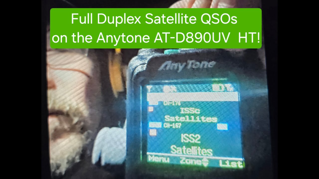 Satellites Full Duplex on a HT... Anytone AT-D890-UV