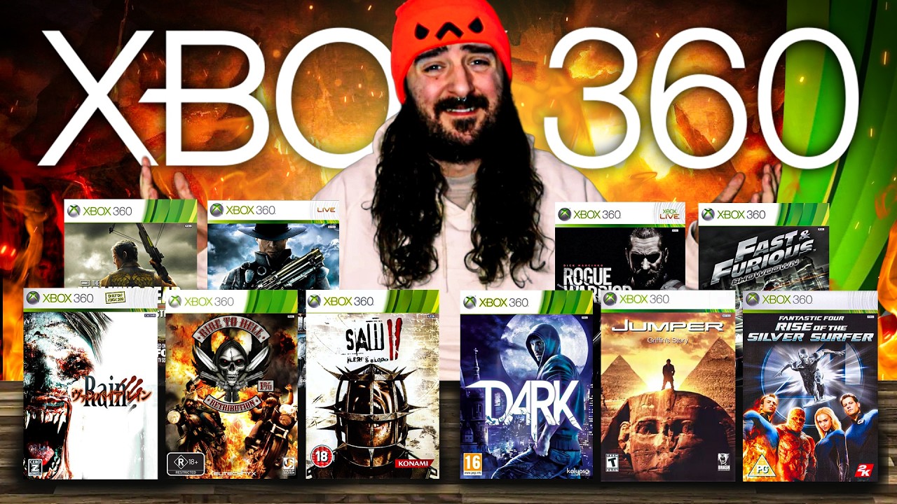 I Played The WORST Xbox 360 Games That I Could Find...