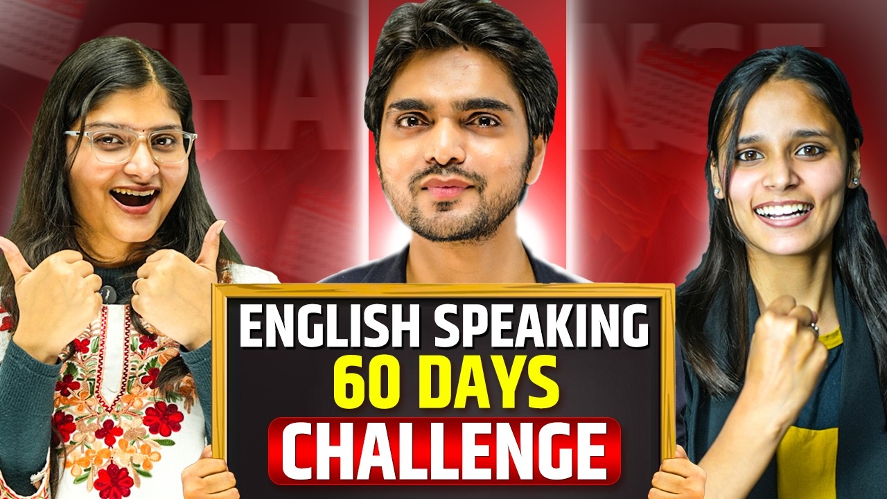 60 DAYS ENGLISH SPEAKING CHALLENGE | LEARN, SPEAK & PRACTICE SPOKEN ENGLISH |ENGLISH SPEAKING COURSE