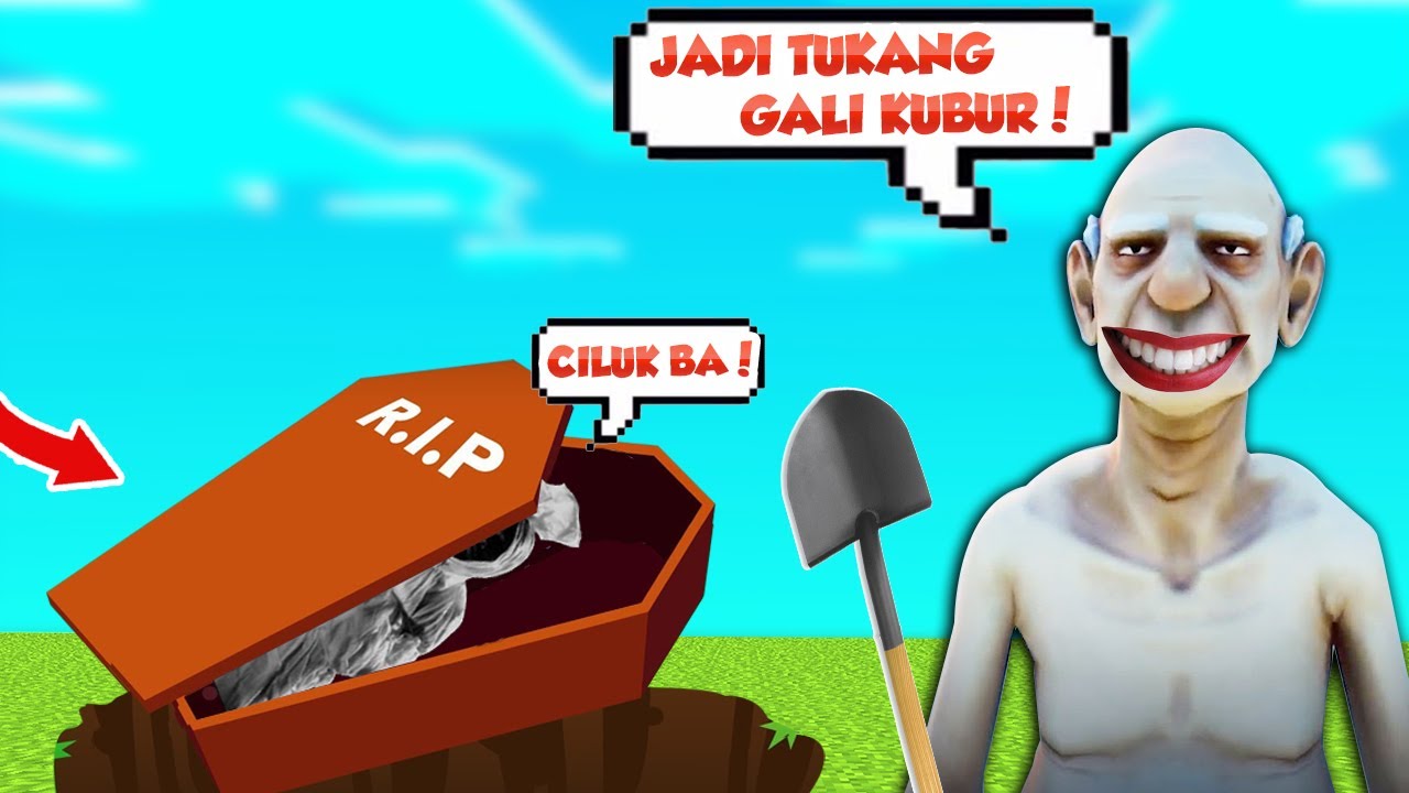 KAKEK BAR-BAR INI KERJA JADI TUKANG GALI KUBUR!! TAPI KOK SEREM !!