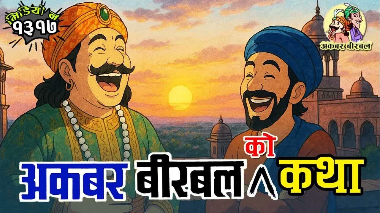 अकबर बीरबलको कथाः अकबरको अनौठो पहेली र सत्यको खोजी । Hilarious Tale of Akbar and Birbal!