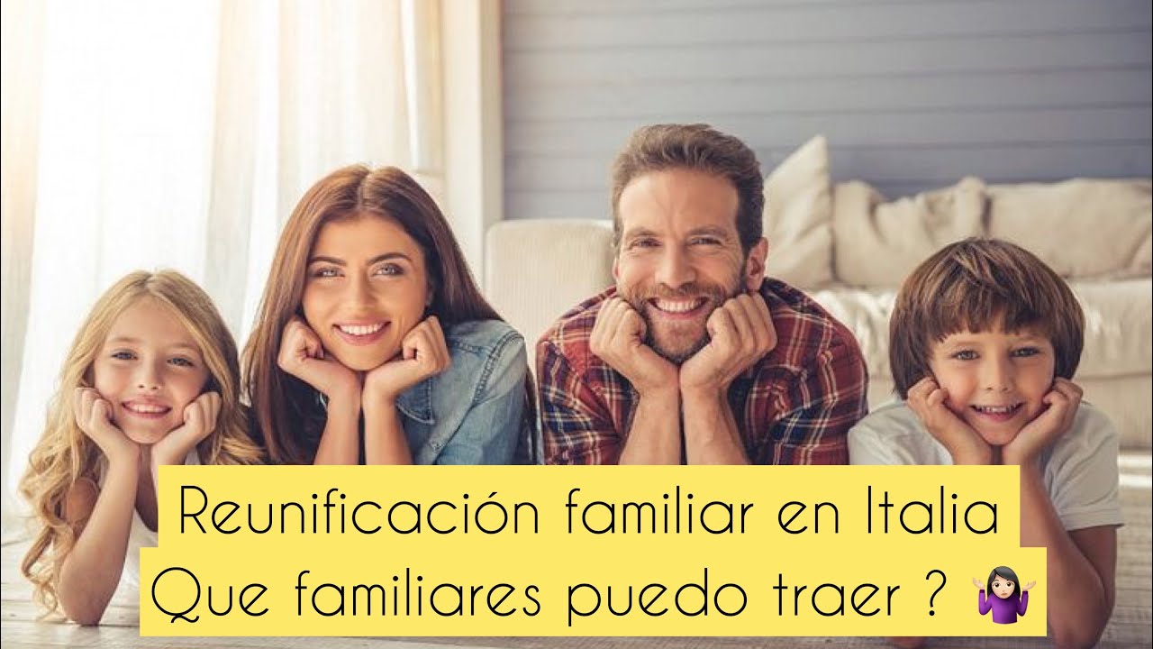Reunificación familiar en Italia 🇮🇹  // que familiares puedo traer ?