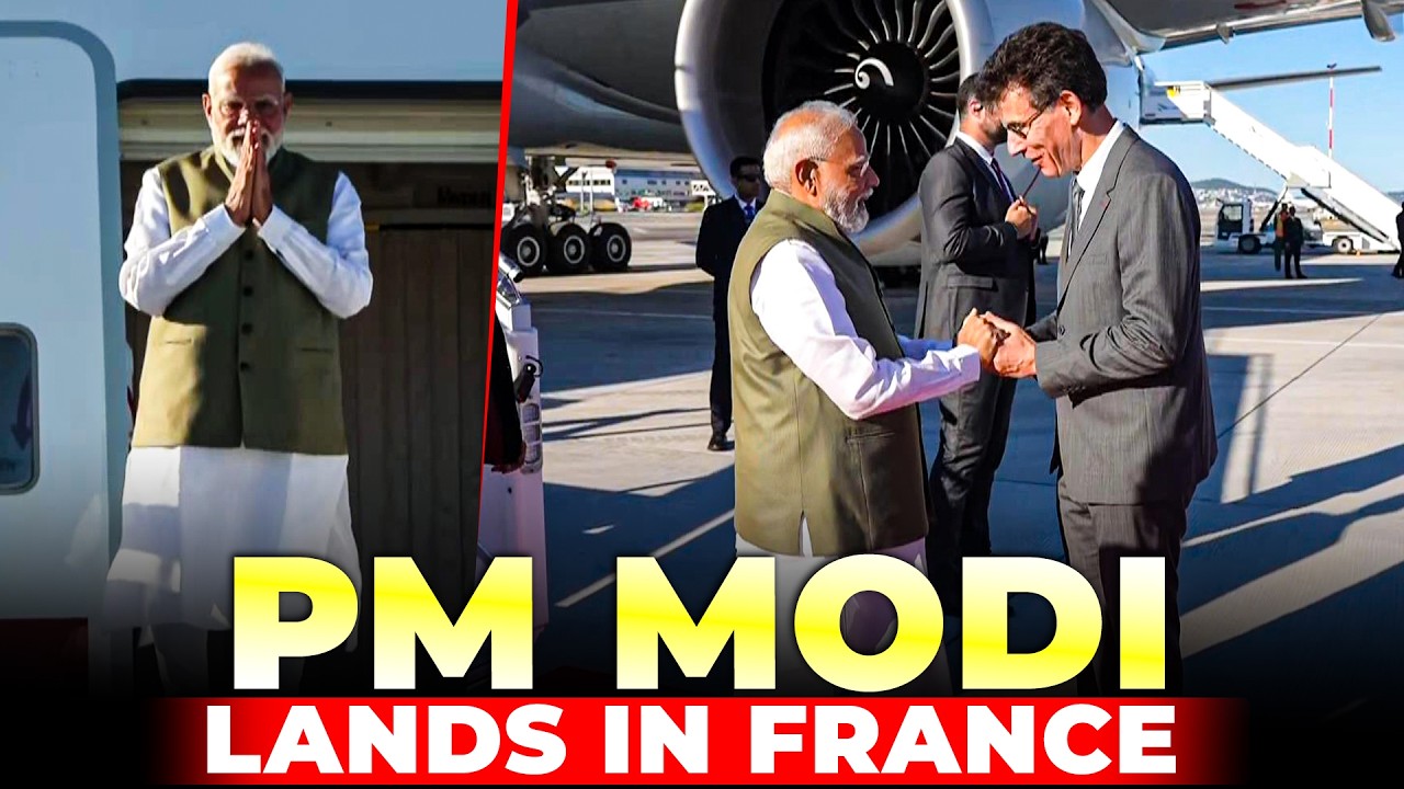 LIVE: PM Modi arrives at Nice C&ocirc;te d'Azur Airport, Nice I G7 Summit 2026 | France