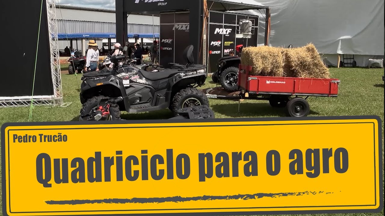 Quadriciclo para trabalho no campo
