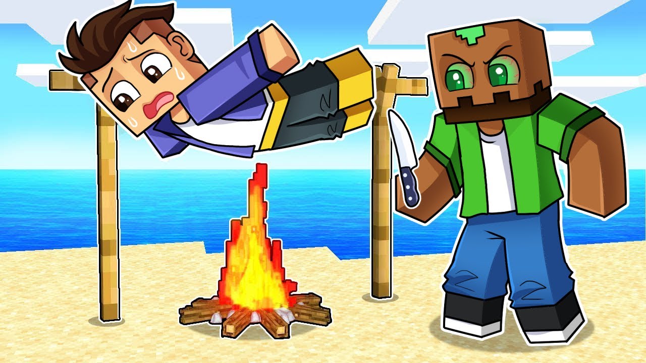 Trolero SE COME a sus Amigos en Minecraft!
