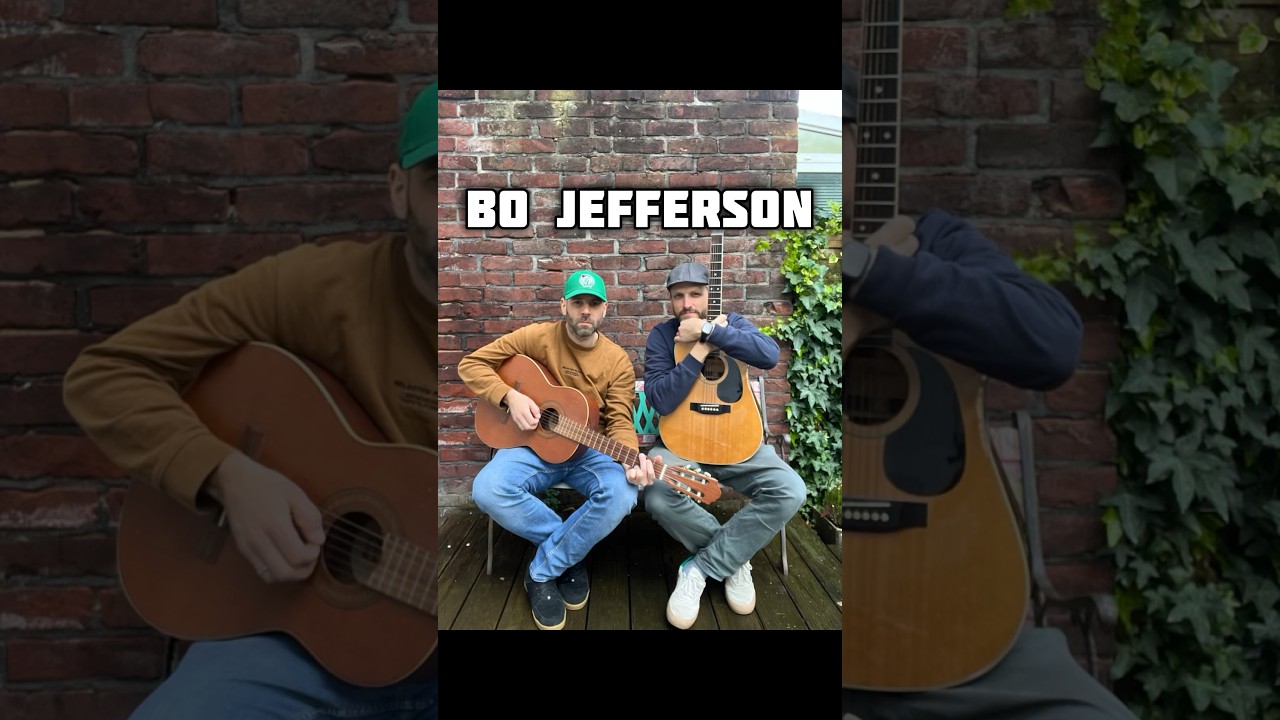 May we introduce ourselves? &bdquo;A Bench &bull; An Austrian &bull; A German &bull; 2 Acoustic Guitars&ldquo; @GreenDay
