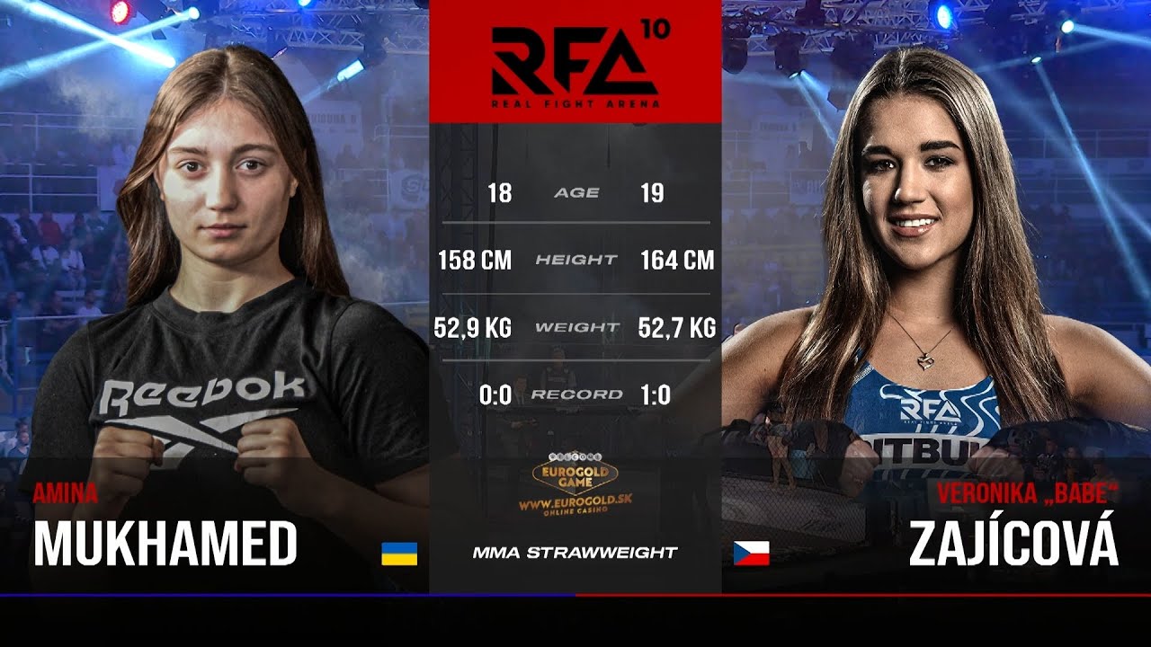 Amina Mukhamed VS Veronika Zajícová | RFA 10 | Havířov | 13. 5. 2023