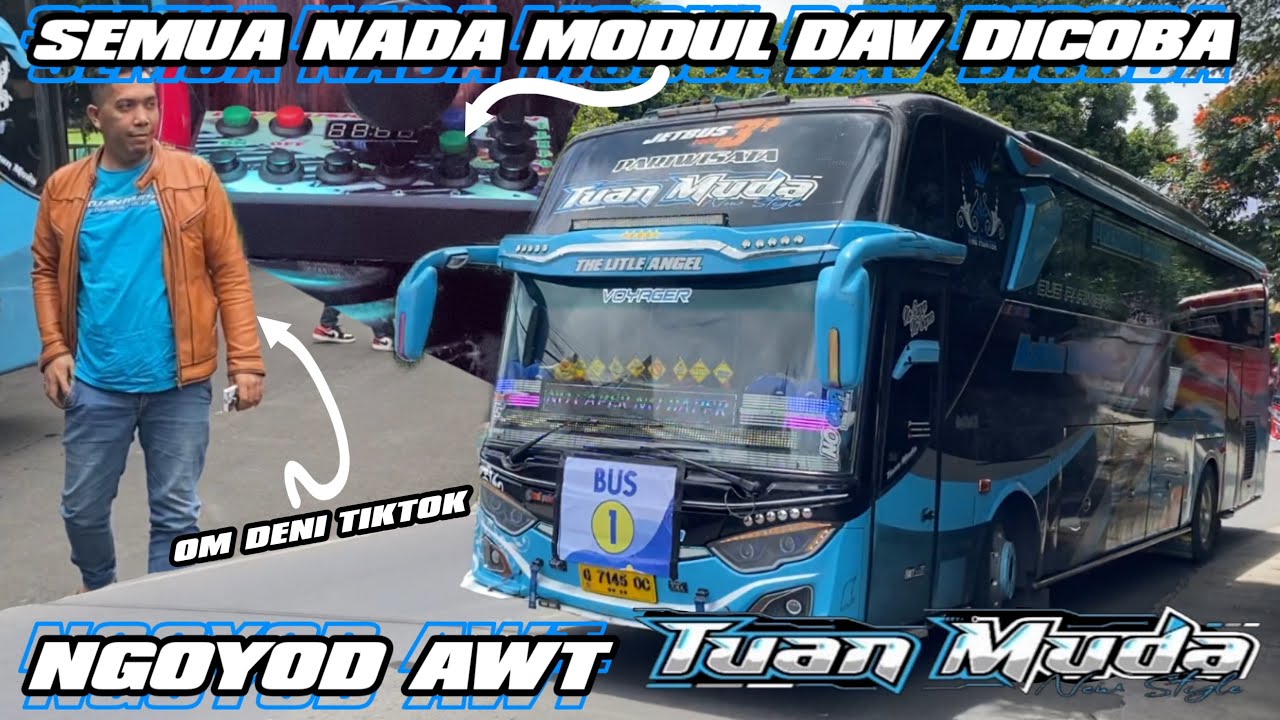 Ngoyod Azkha Wijaya “TUAN MUDA”‼️Semua Nada Modul Dav Musical Air Horn Dicoba🔥#teloletbasuri