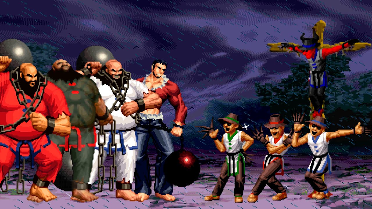 [KOF Mugen] Chang Koehan Team vs Choi Bounge Team