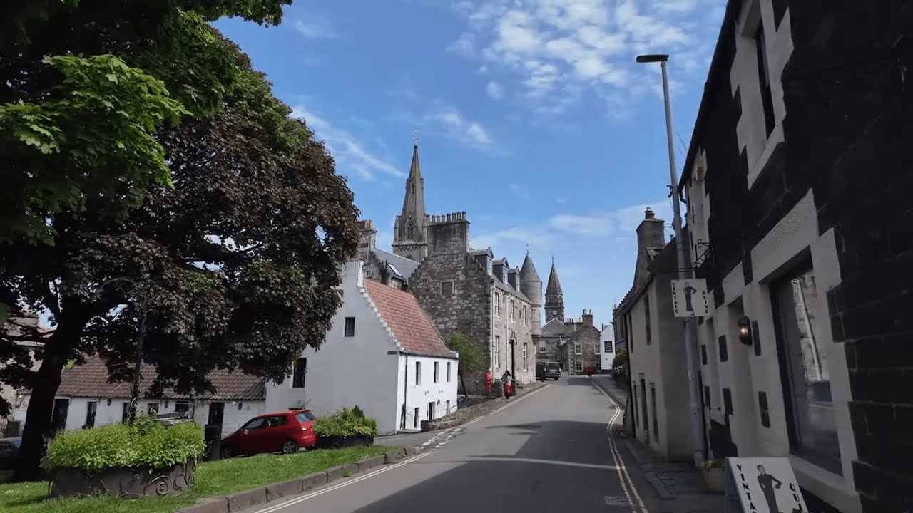 Village of Falkland in Fife