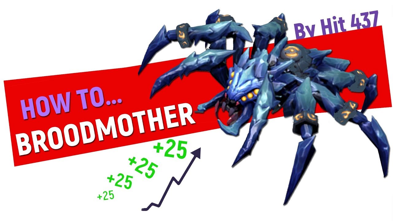 Подробный гайд на Мидовую Broodmother от Hit_437