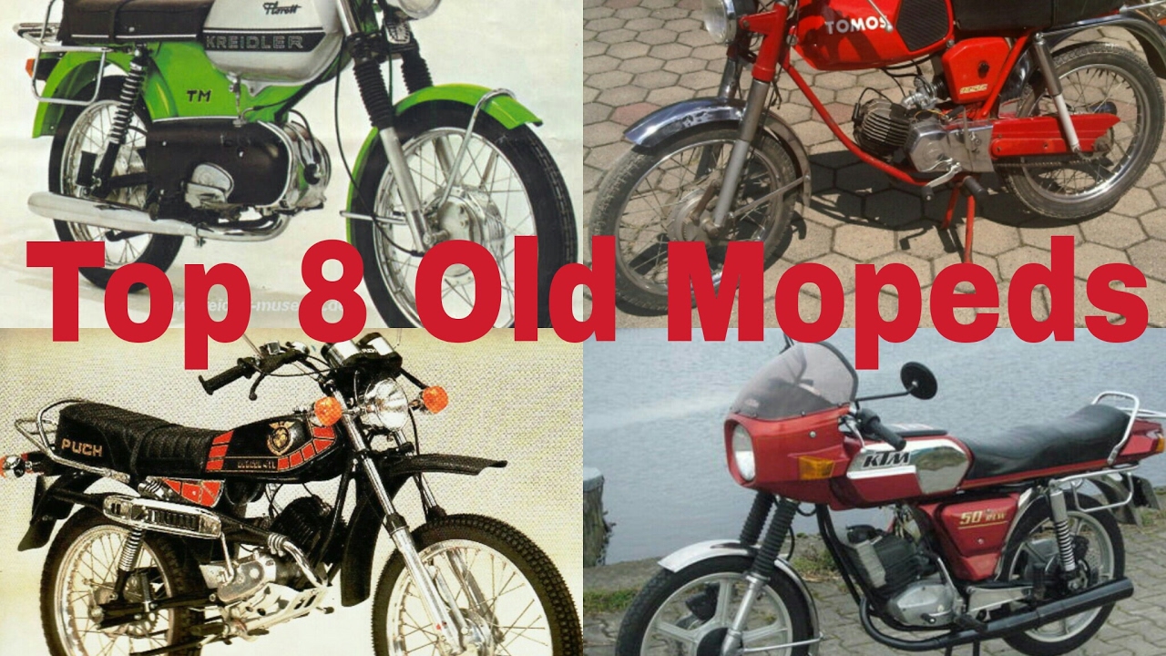 Top 8 Old Mopeds