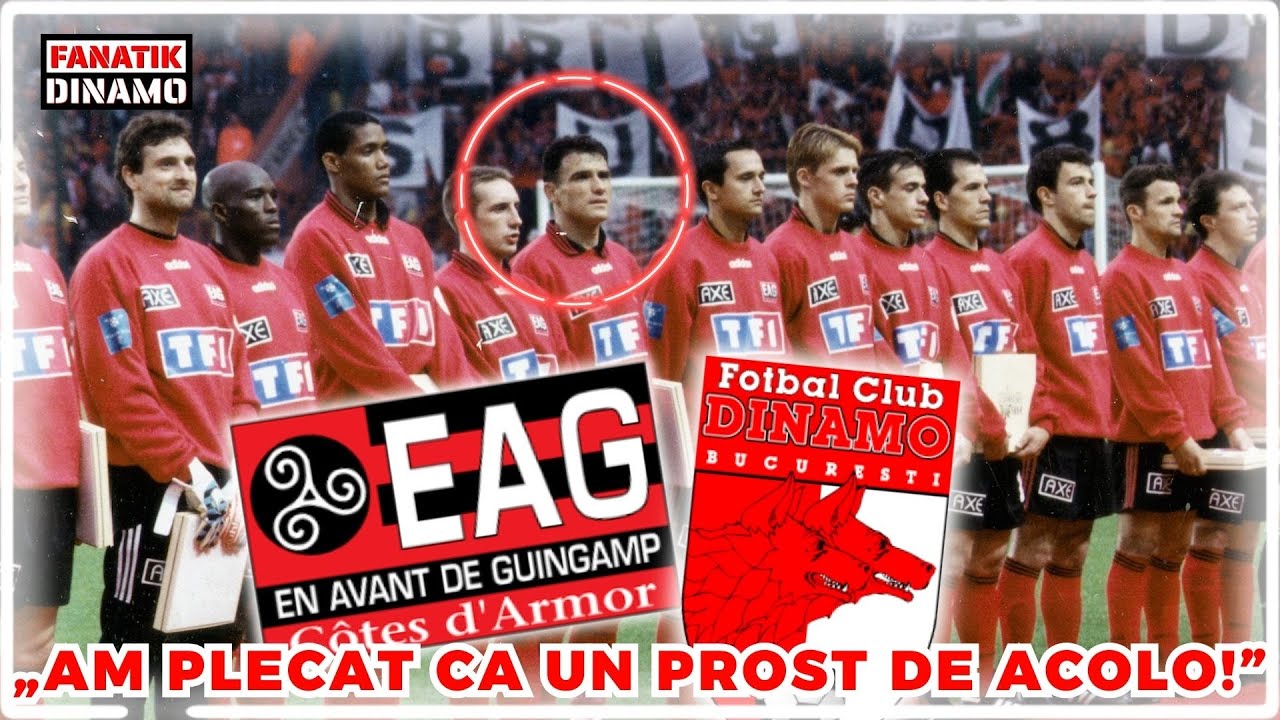 Povestea TRANSFERULUI DE SENZATIE al lui Gica Mihali de la Dinamo la Guingamp. POZE PENTRU ISTORIE