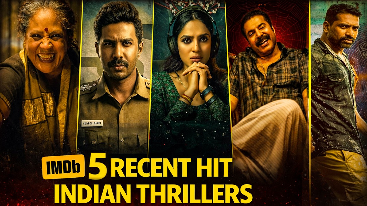 TOP 05 New Hit South Indian Crime Thriller Movies 2026 In Hindi Dubbed | Suspense Mind Bending Crime