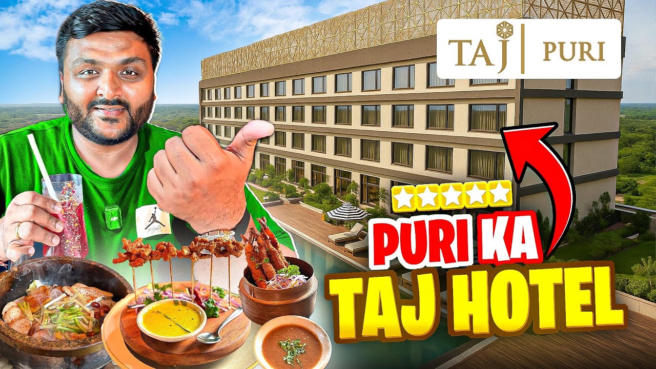 My Luxury Stay at New Taj Puri Resort & Spa || Odisha’s Most Luxurious Hotel Tour & Food Review