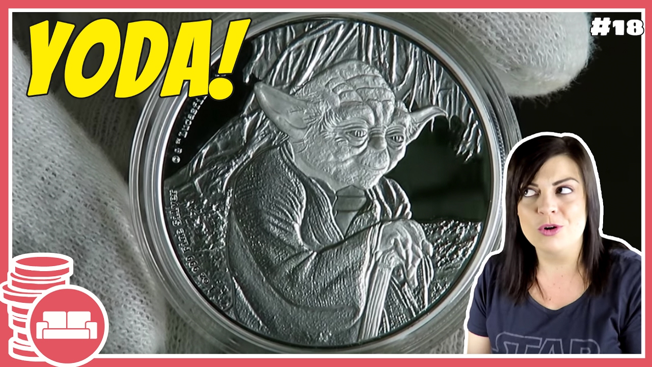 Star Wars Classics - Yoda - 1 Oz Silver Proof Coin