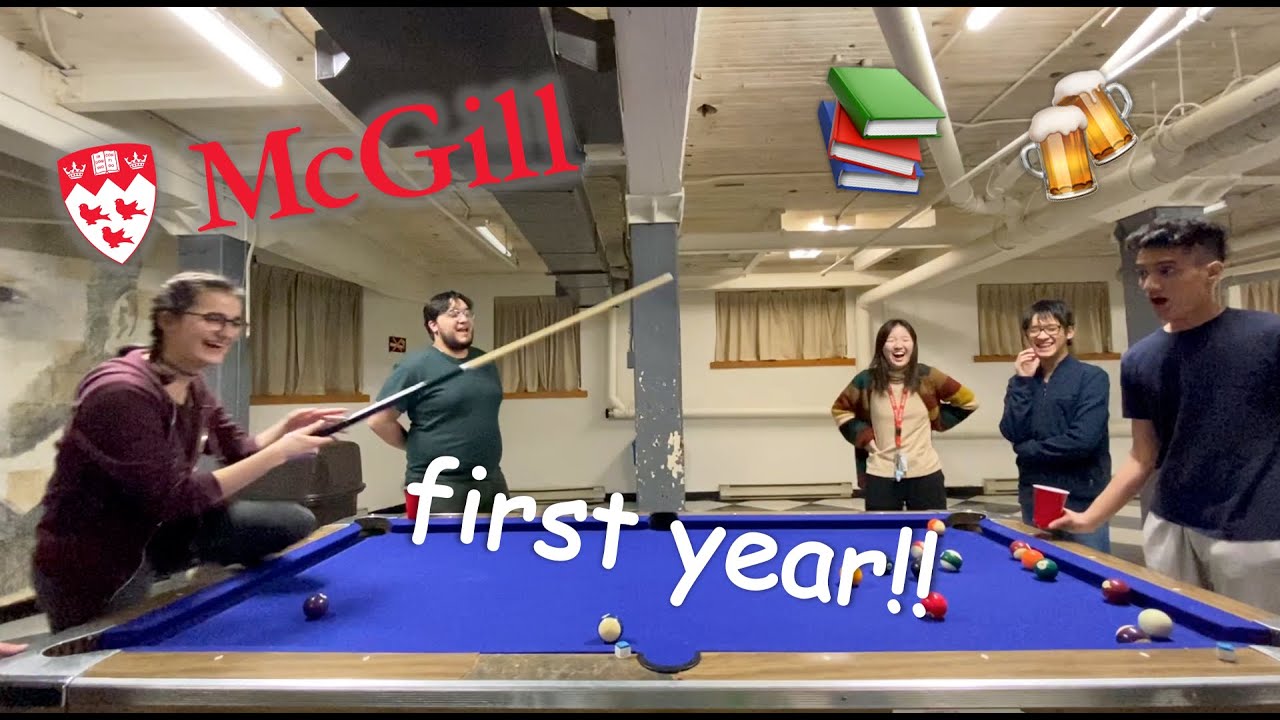 my first year at mcgill university