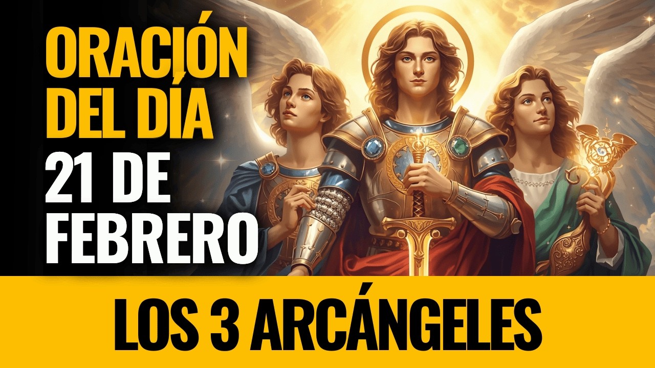 ¡Los 3 Arcángeles restauran tu salud con amor divino! Ruega con fe