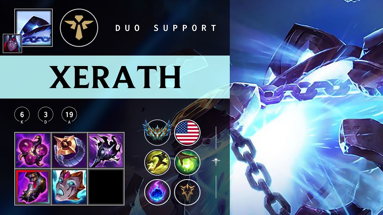 Xerath Support vs Lulu - NA Challenger Patch 25.22