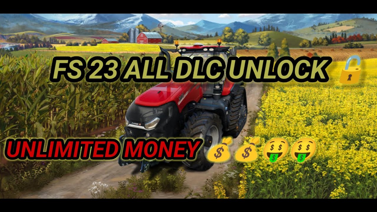Fs23 Mobile DLC unlock 🔓🔓 money unlimited 🤑🤑🤑💰💰 @FarmingSimulator