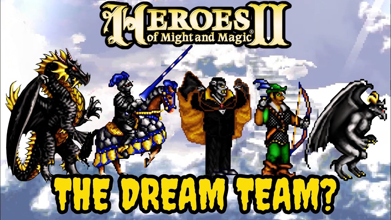 Heroes of Might and Magic 2 Dream Team vs All Factions | Ultimate Creature Tier List Challenge