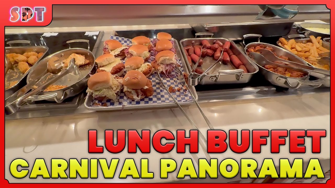 Carnival Panorama Lunch Buffet | Cruise Dining Guide